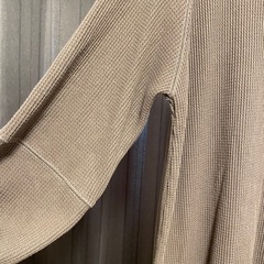 CIAOPANIC TYPY チャオパニックティピー　2WAYあったかサーマル配色ステッチ袖ボリュームワンピースの画像