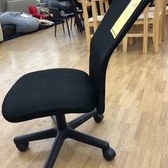 【ドリーム川西店御来店限定】☆ジモティー見たよ♪割引☆  メッシュOAチェア ブラック クリーニング済み 【99560000026630】の画像