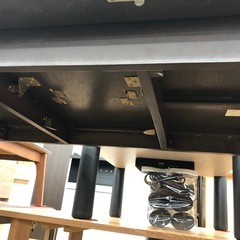 【ドリーム川西店御来店限定】☆ジモティー見たよ♪割引☆ ニトリ 伸縮ダイニングテーブル  クリーニング済み 【99560000029819】の画像
