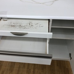 【ドリーム川西店御来店限定】☆ジモティー見たよ♪割引☆ ニトリ ニトリ　2枚扉オープンボード  クリーニング済み 【99560000027256】の画像