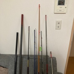 釣竿まとめ売りの画像