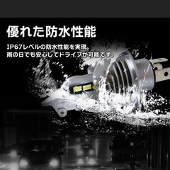 新品未使用／H4 LED ヘッドライト バルブの画像