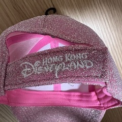 [新品　タグ付き]香港ディズニーランド、キッズ帽子、キャップの画像