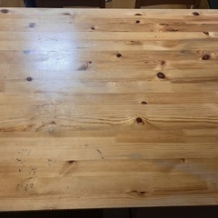 IKEAダイニングテーブル 5点セットの画像