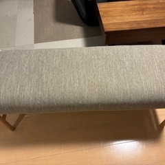 ニトリ　ダイニングベンチの画像