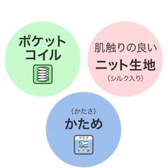 ニトリ　ダブル　マットレスの画像