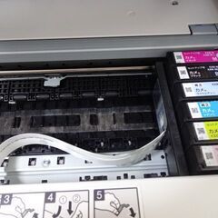 プリンター　EPSON　EP-885AW　中古動作品　予備インク6本付の画像