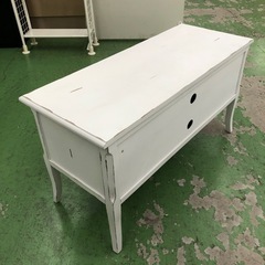 【ドリーム川西店御来店限定】☆ジモティー見たよ♪割引☆  アンティーク調テレビ台  クリーニング済み 【99560000023196】の画像