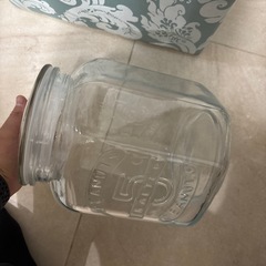 ガラス保管瓶 雑貨の画像