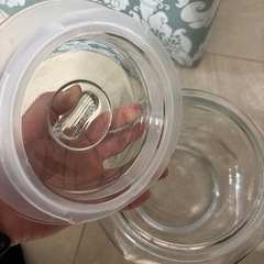 ガラス保管瓶 雑貨の画像