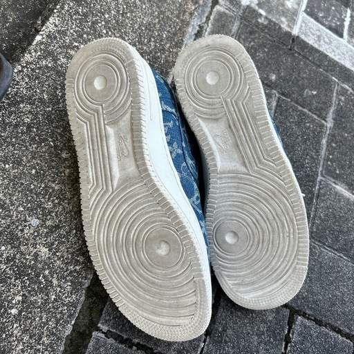 Louis Vuitton x Nike Air Force 1 デニム