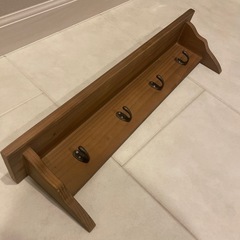 木製壁掛けフックの画像
