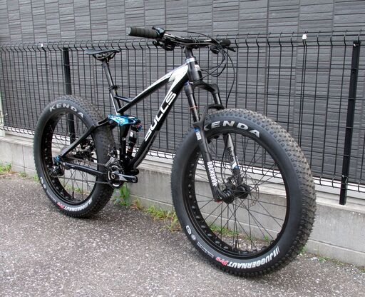 軽量】ファットバイク フルサス 「ブルズ モンスター FS」MTB