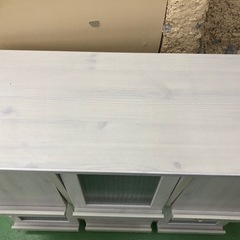 【ドリーム川西店御来店限定】☆ジモティー見たよ♪割引☆  組立式デザインラック　ハゲあり  クリーニング済み 【99560000000408】の画像