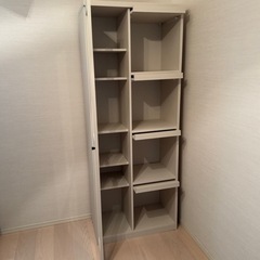 収納棚　白の画像