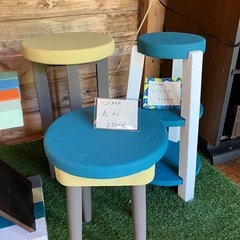手作りイスの画像
