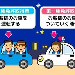 枚方市　運転代行業　新規オープンの為　スタッフ大募集‼の画像