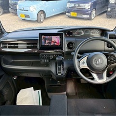 【支払総額45万円】h29年式JF3型NBOXカスタム 車検付き 即日納車ok ホンダセンシング フルセグTV BTオーディオ ETC 両側パワスラ 修復歴なしの画像