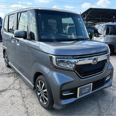【支払総額45万円】h29年式JF3型NBOXカスタム 車検付き 即日納車ok ホンダセンシング フルセグTV BTオーディオ ETC 両側パワスラ 修復歴なしの画像