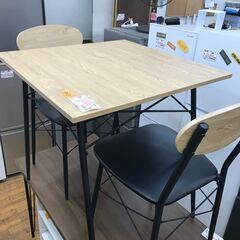 リサイクルショップどりーむ鹿大前店　No.3015　テーブルセット　イス二脚付き♪の画像