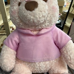 【美品】くまのプーさん スーパービッグ ぬいぐるみ SAKURA（さくら）の画像