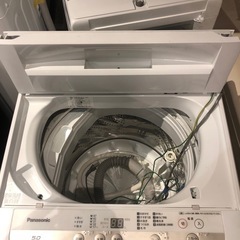 Panasonic 洗濯機　 5.0kg NA-F50B13J 2020年製の画像