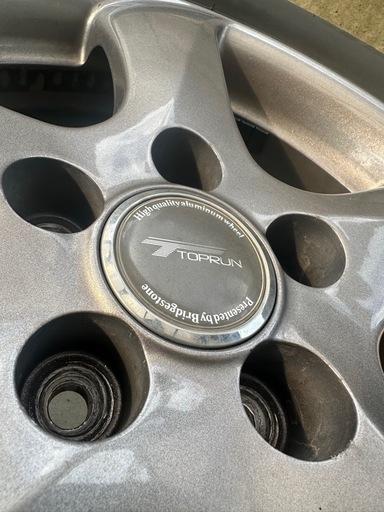 【安曇野市】スタッドレスタイヤ ホイール付き 205/55R16 ブリヂストン BLIZZAK VRX2 1シーズン使用 8分山
