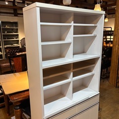 格安 キッチンボード 食器棚 食器 収納家具 ファミリータイプの画像