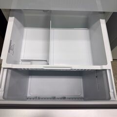 ジャングルジャングル貝塚店　冷蔵庫　ヤマダ電機　YRZ-F36MW　2024年製　高年式　358L　大容量　ファミリー　ヤマダ　オシャレ　引越し　買い替え　リサイクル　家電　キッチン　キレイ　冷凍　クリーニング済み　貝塚　二色浜の画像