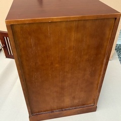 水屋箪笥 茶箪笥 食器棚 小物棚 アンティーク 木製棚の画像