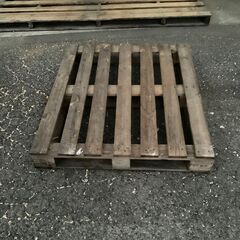 木製パレット　野外用の画像