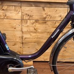 試乗🉑新車みたいな⭐️中古電動ママチャリ パナソニック ビビTX 26インチ　自転車の画像