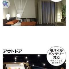 天井投影　ミニプロジェクター
の画像