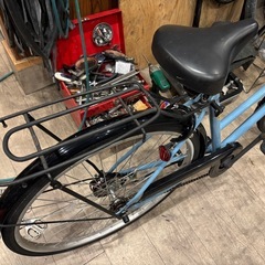 26インチリサイクル自転車の画像