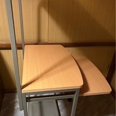 パソコンデスク プリンターテーブルとキーボードテーブル付き の画像