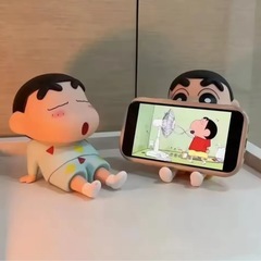【新品】　クレヨンしんちゃん　スマホスタンド　2セットの画像