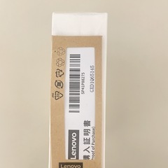 Lenovo イヤホン　新品使用の画像
