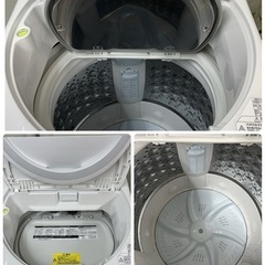 R350 ☀️ ジモティー限定特別価格！ TOSHIBA ZABOON 洗濯乾燥機 （洗濯：8.0㎏ 乾燥：4.5㎏）20年製 AW-8V9 ⭐ 動作確認済 ⭐ クリーニング済の画像