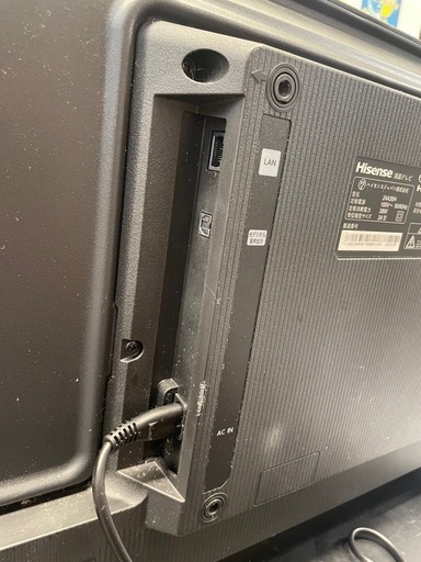 【中古】¥8,800 ハイセンス24インチテレビ
【IJ73】