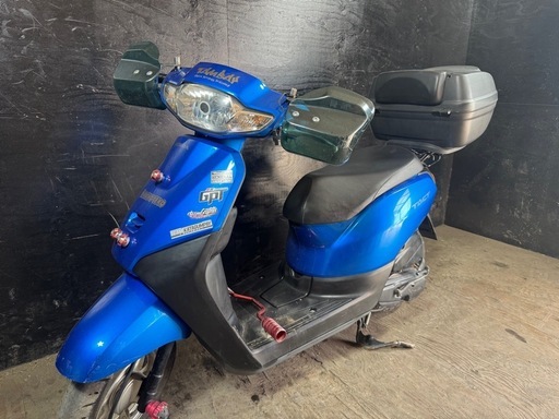 ★支払い総額3.8万円★ホンダ タクト50 AF79 修理ベース アイドリング しないため格安出品 社外ステップ！ナックルガード！！