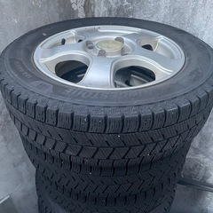 ブリヂストン ブリザックVRX3アルミホイール付き 4本セット