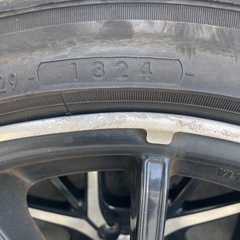 195/45R17 アルミホイール付きタイヤ4本セットの画像