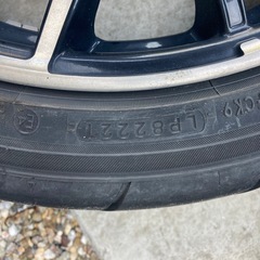 195/45R17 アルミホイール付きタイヤ4本セットの画像