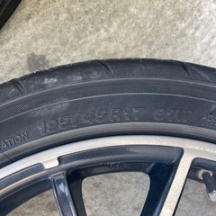195/45R17 アルミホイール付きタイヤ4本セットの画像