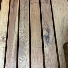 【決まりました】ニトリ　木製折りたたみローテーブルの画像