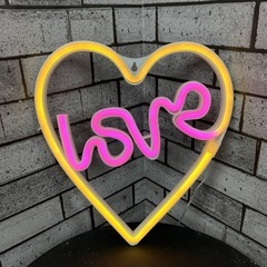 ネオンライト　LOVE♡の画像