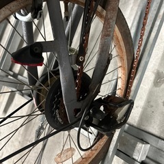 Jeepし自転車の画像