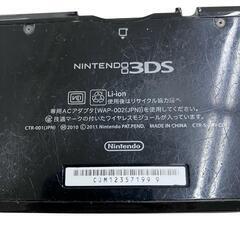 186000 ジャンク品 Nintendo 任天堂 ニンテンドウ ニンテンドー3DS CTR-001  ブラック [250905HM240012]の画像