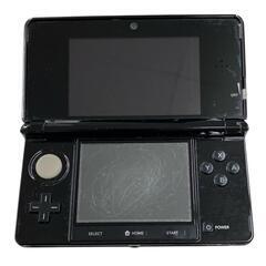 186000 ジャンク品 Nintendo 任天堂 ニンテンドウ ニンテンドー3DS CTR-001  ブラック [250905HM240012]の画像