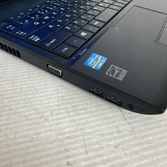 TOSHIBA ノートパソコン Win10 Pro Intel Core i3 メモリ4GB 320GB HDD 中古 パソコン PC アダプタ付き 簡易動作確認済 Y2302の画像